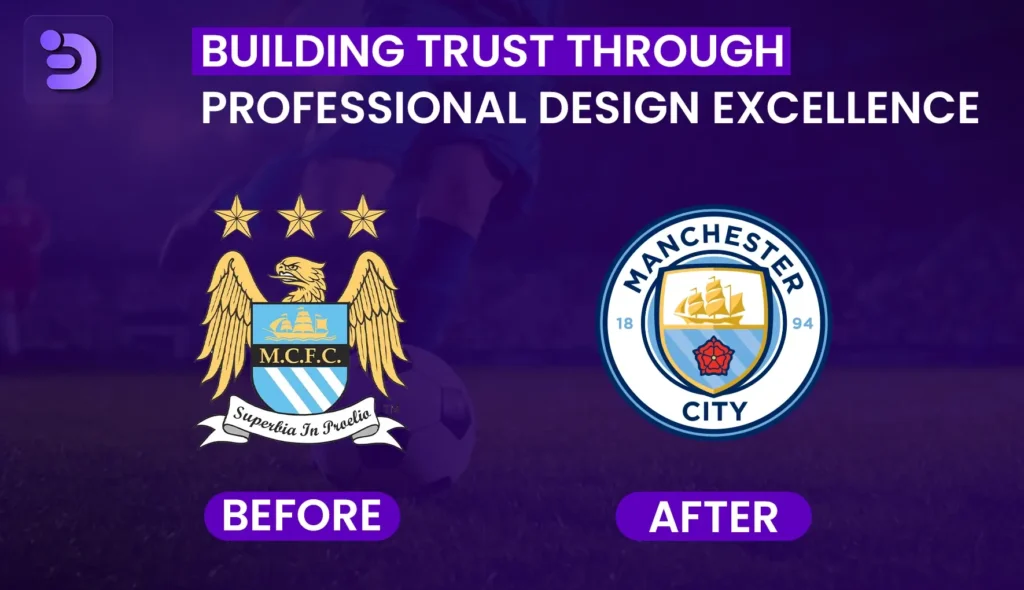 build the trust with football logo